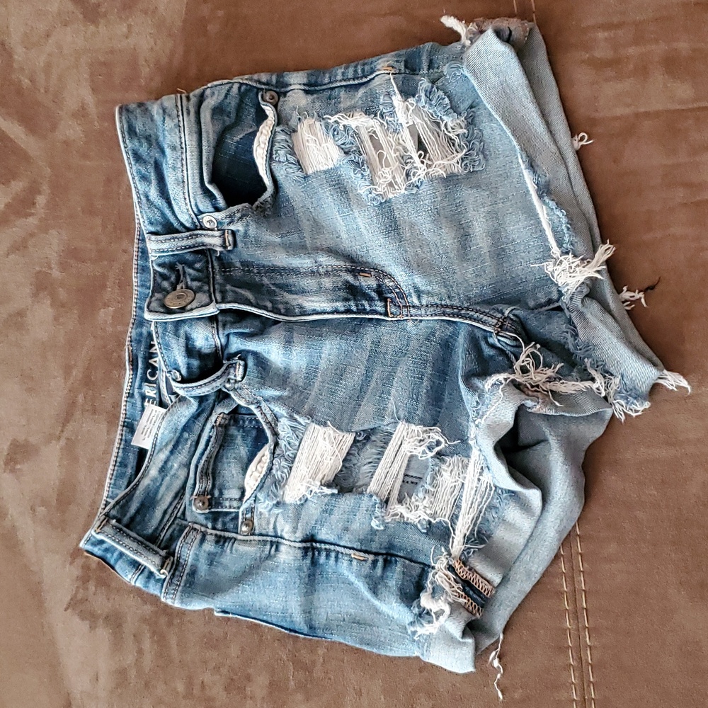 American eagle jean shorts size 4